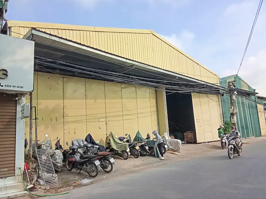 1100m² kho xưởng tại Ninh Sở - Hồng Vân