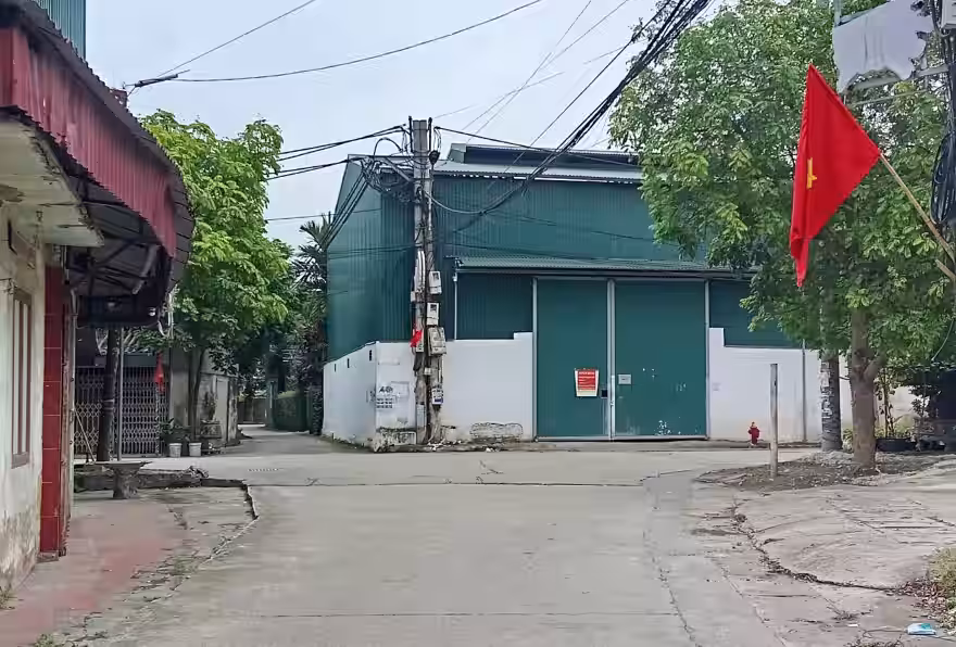 Kho xưởng 450m² tại xã Nam Phù